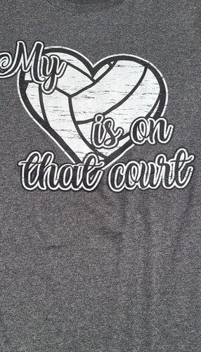 Volleyball short sleeve t-shirt