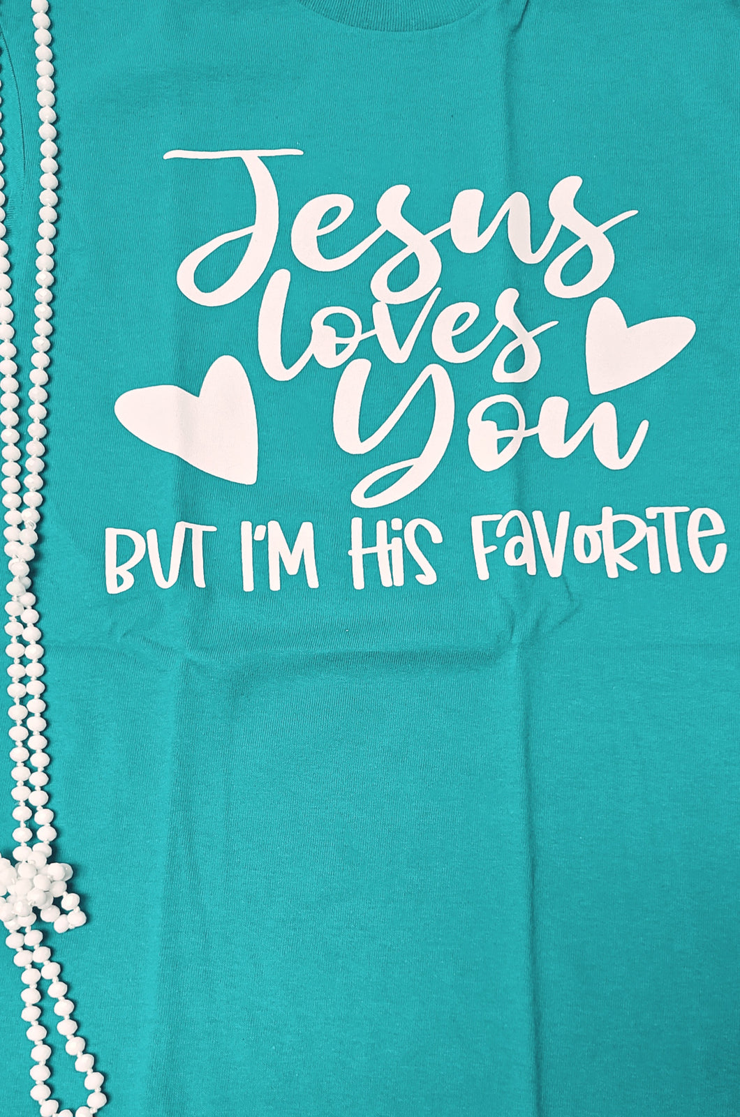 Jesus loves you short sleeve t-shirt