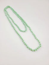 Load image into Gallery viewer, 60&quot; 8MM Light Green Beaded Necklace