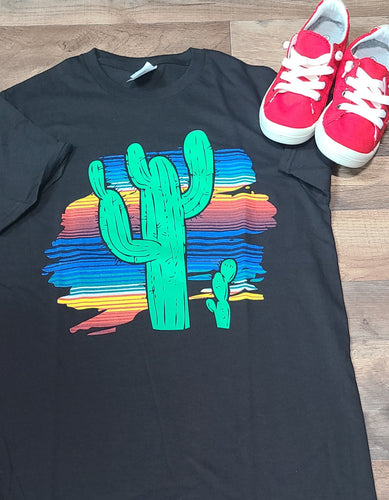 Serape Cactus T-Shirt