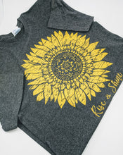 Load image into Gallery viewer, Rise and Shine Sunflower T-Shirt