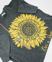 Load image into Gallery viewer, Rise and Shine Sunflower T-Shirt