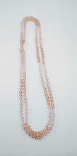 Load image into Gallery viewer, 60&quot; 8MM Beaded Necklace Light Pink